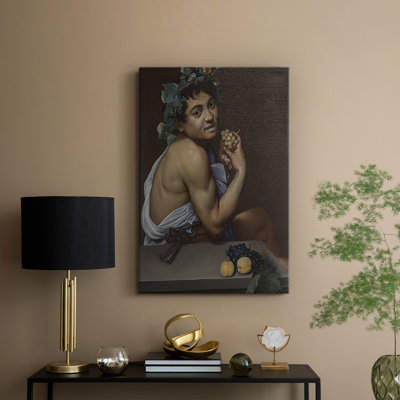 «Young Sick Bacchus», toile tendue par Caravaggio