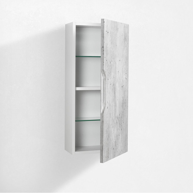 Elienai Bathroom Cabinet, Cement