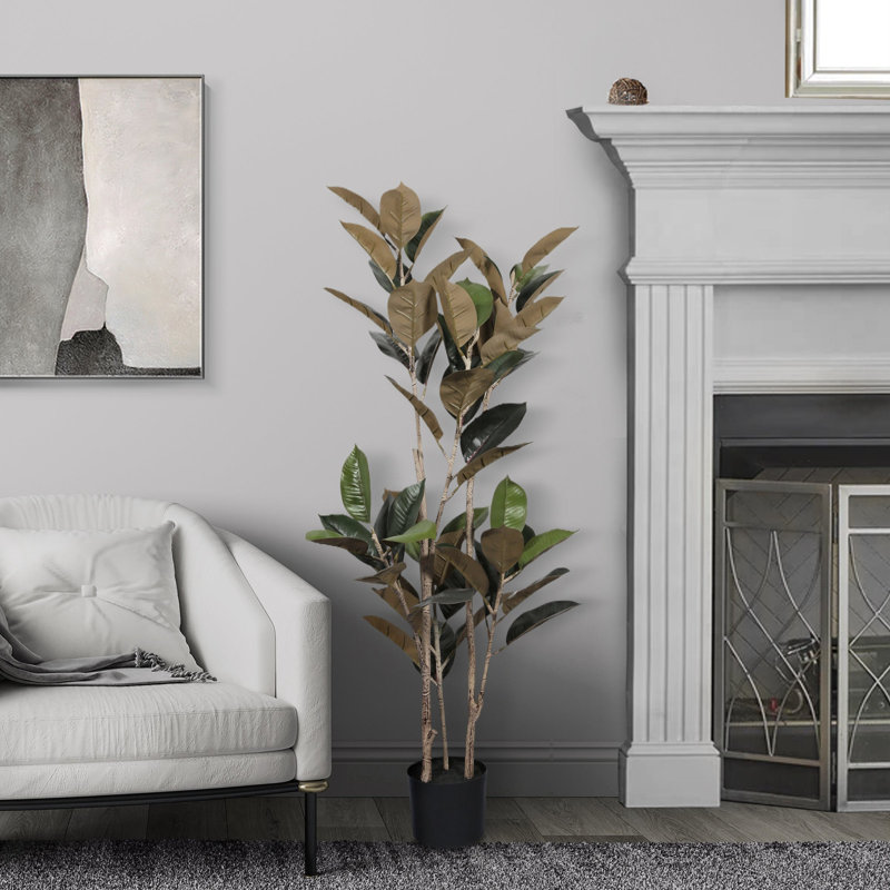 Magnolia artificiel en pot 47 po