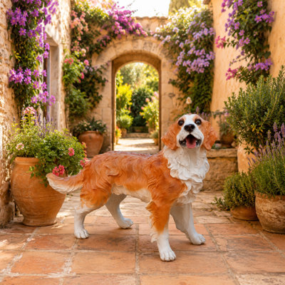 Statue de jardin 21,7 po Cocker Spaniel