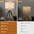 Jaiquez Small Metal Tripod Table Lamp, Included Blub