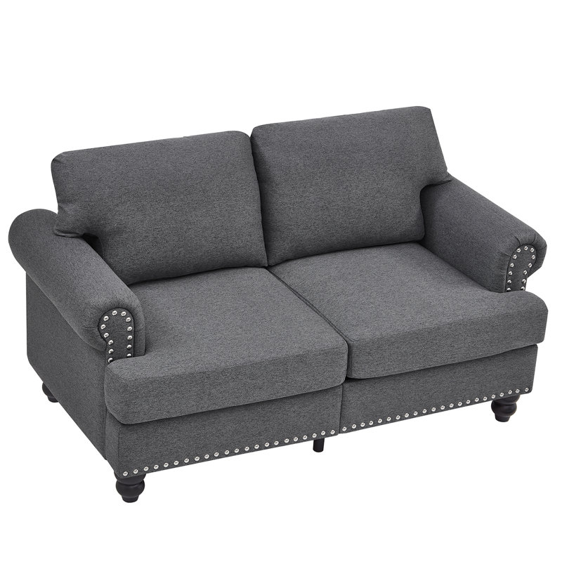 Canapé en tissu Classic Design, Gris