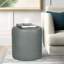 Rangi Tufted Round Standard Ottoman-1738460241