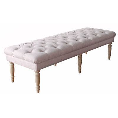 Jenry Fabric Upholstered Bench