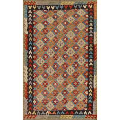 Tapis oriental réversible kilim 7 x 10