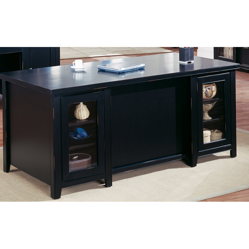 Bureau d’ordinateur avec 3 tiroirs à gauche & right Peryman