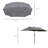 Icarus 4.4m x 2.6m Rectangular Traditional Parasol-1412801716
