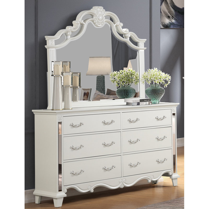 Ensemble de chambre à coucher Latwana Pearl, Roi
