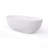 71 Inch Freestanding Solid Surface Soaking Bathtub