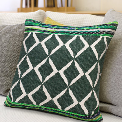  Geometric Throw Pillow