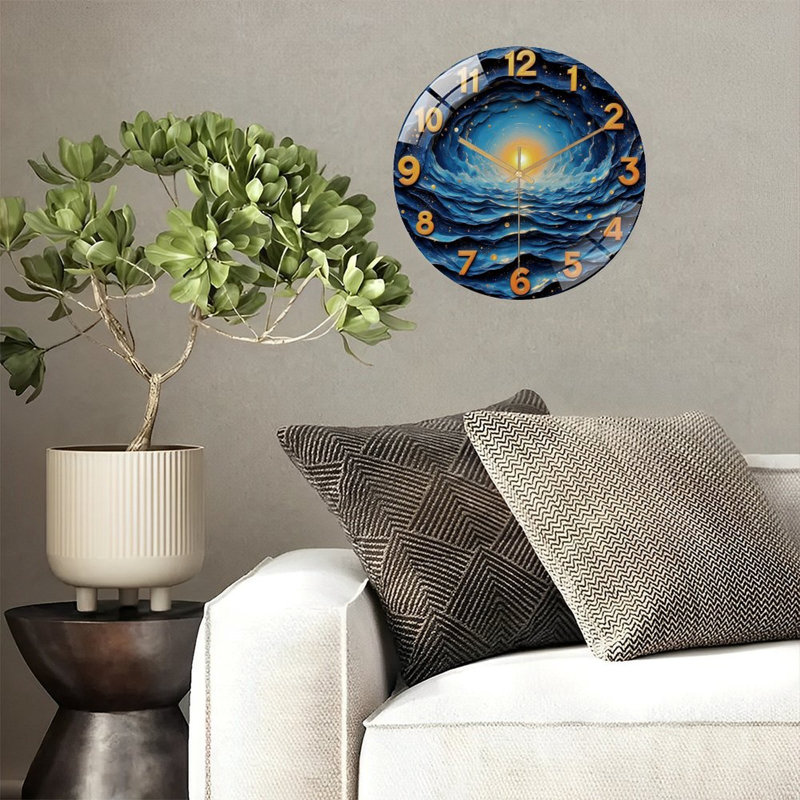 Horloge murale 12 po