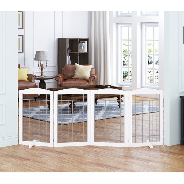 Tucker Murphy Pet™ Racine Free Standing Pet Gate & Reviews | Wayfair