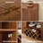 Mid-Century Wine Coffee Bar Cabinet, Adjustable Wine Rack  & Wine Glass Holder-1161613739
