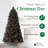 The Holiday Aisle® Rotating Tree Stand Base w/ Snowdrift 6.5 Ft Pre-Lit Holiday Tree