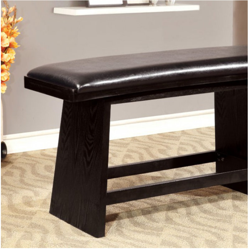 Askan Faux Leather Upholstered Bench