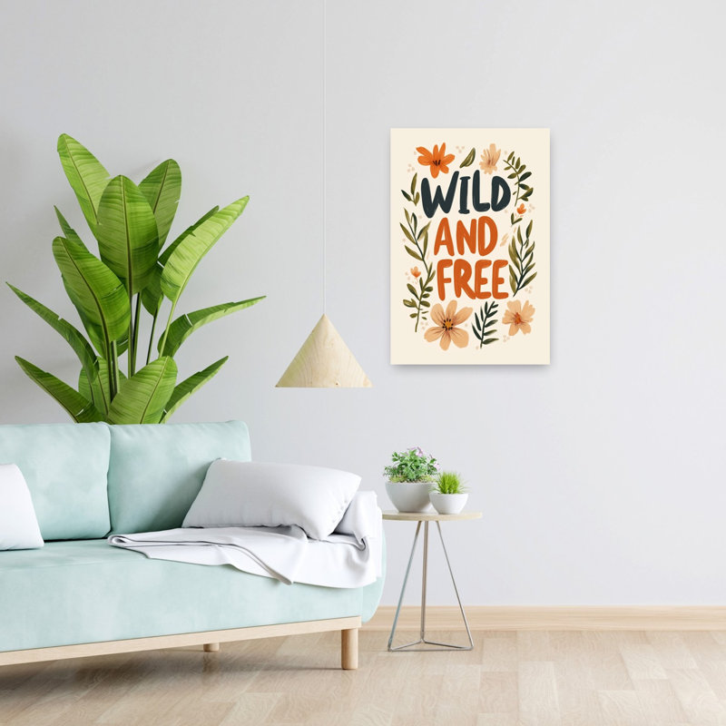 «Nature's Freedom», reproduction d'art naturelle et rustique sur bois, 24" H x 16" W