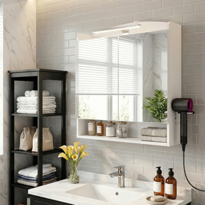 Wall Mounted Required Bathroom Cabinet