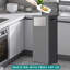 Trash Can Plastic Kitchen Trash Can-130668705