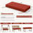 Outdoor 3.5'' Bench Cushion 36 X 18 Indoor And Outdoor Seat Cushions-857313690-857313693