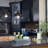 2 - Light Black Lantern Pendant