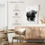 Bison Brampt noir et blanc-108505419