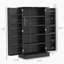Garde-manger avec tablettes réglables, portes-368610721