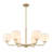6-light Glass Globe Classic / Traditional Chandelier-768917413