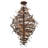 Cyclone 28 - Light Dimmable Geometric Chandelier
