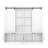 Hall Tree 71'' Wide With Bench-177660528
