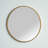 Bali Round Metal Modern Wall Mirror-1275767919-1275767905