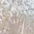 Silver Pellets Textured Glitter Hand Painted Canvas Wall Art with Silver Foil by Martin Edwards