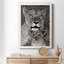 Lionne et louveteau - Photographie sur toile-960164092-960164093