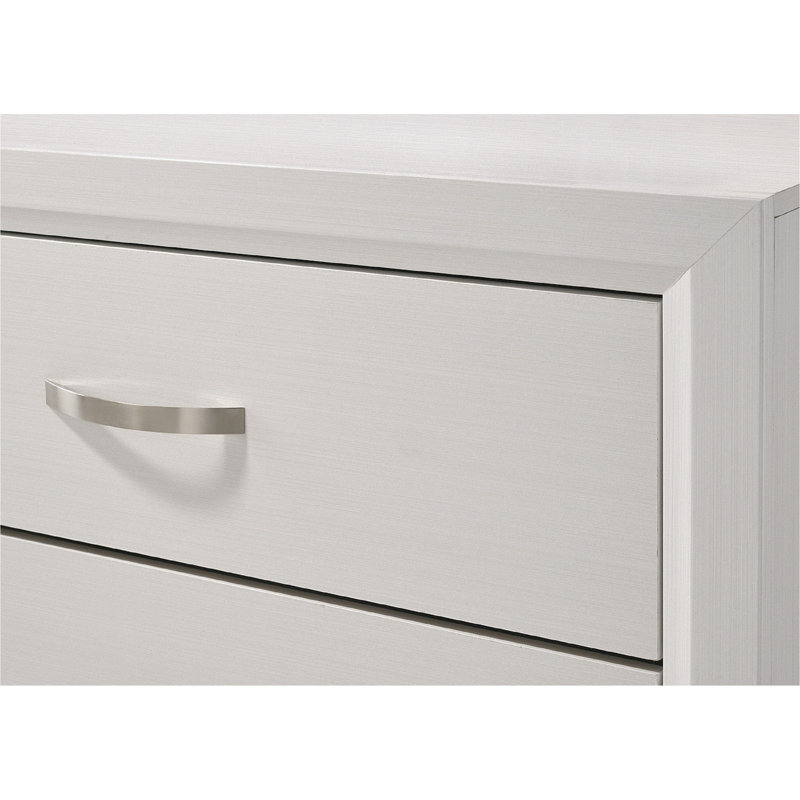 Table de chevet Modern 2, Blanc