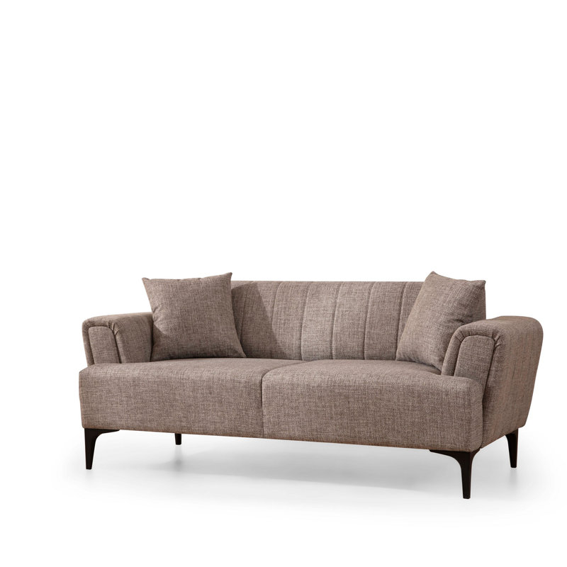2-Seat Sofa, Light Brown