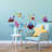 Entertainment Non-Wall Damaging Wall Decal