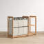 Trieur de linge en bambou 3 sacs