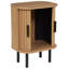 Wiggins 40cm W Solid + Manufactured Wood Bedside Table