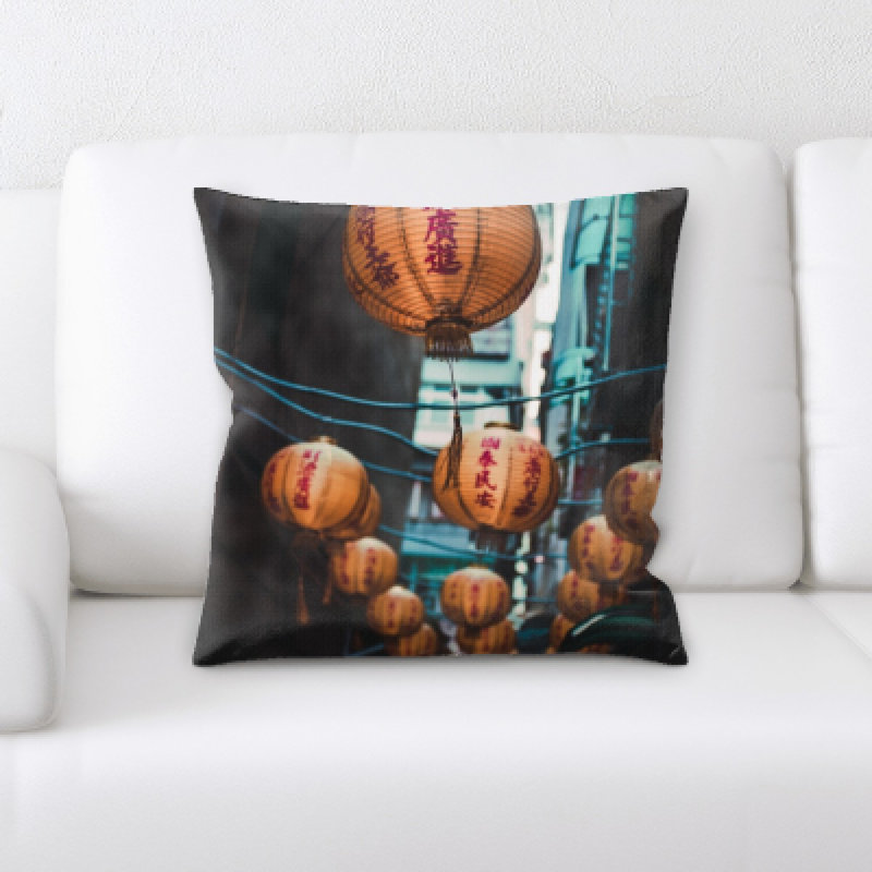 Microsuede Throw Pillow