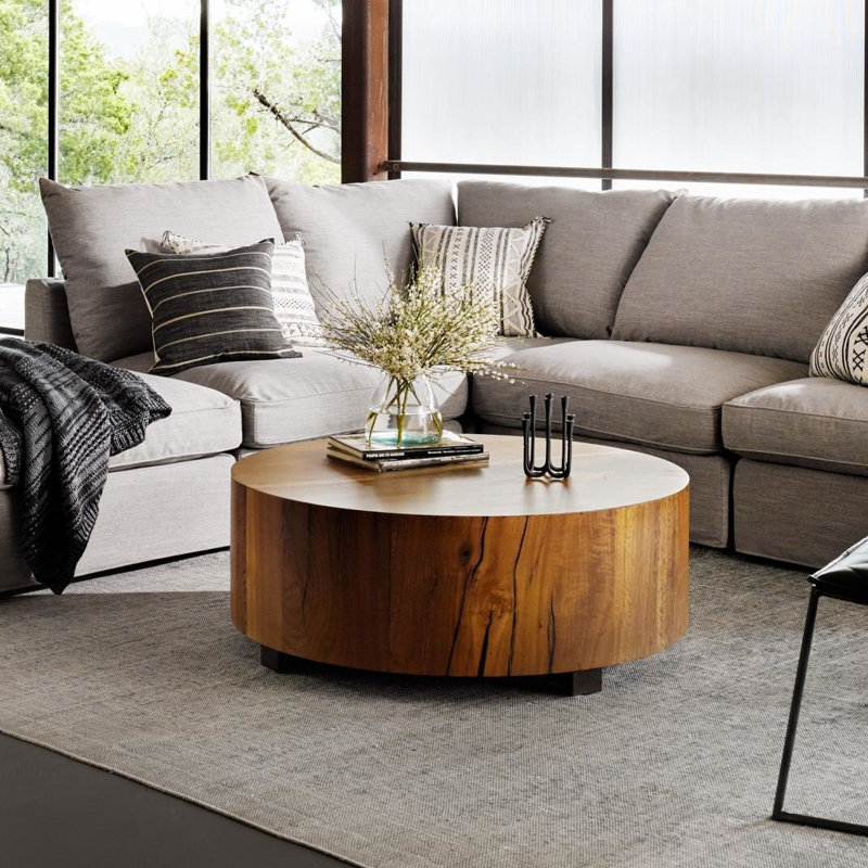 Hudson Coffee Table, Brown