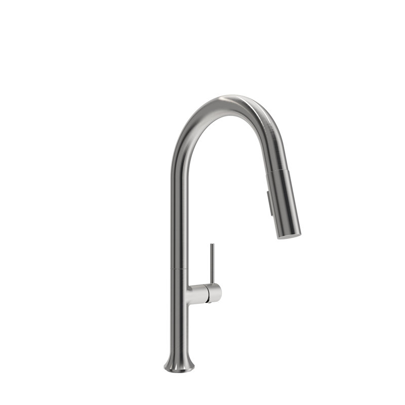 BOCCHI Pull Down Kitchen Faucet, Stainless Steel