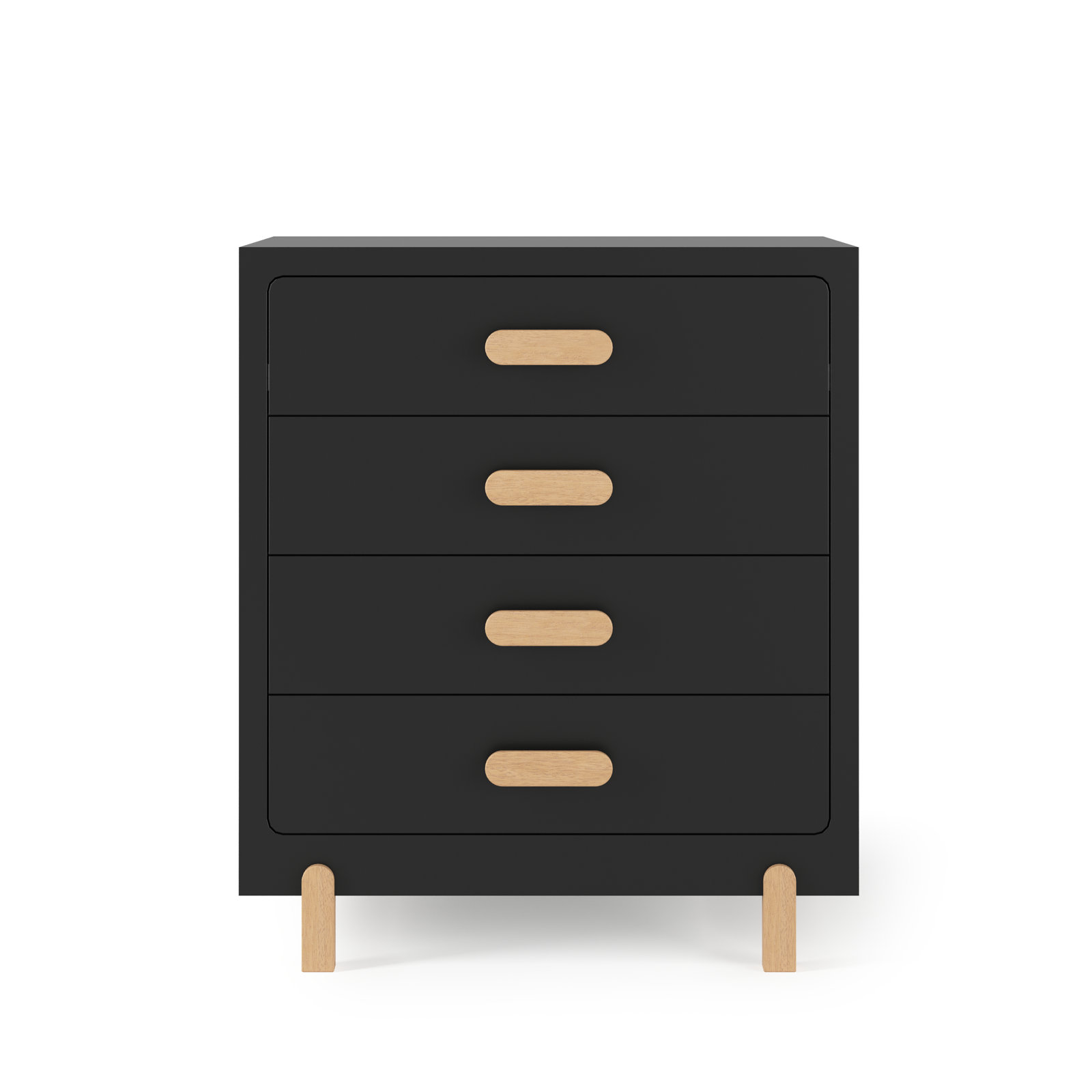 Park Heights Kids Dresser, Black