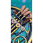 Musician with french horn - 24"x48" Framed canvas