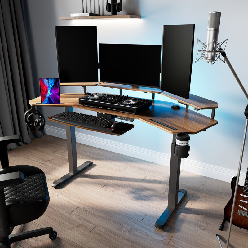 Bureau debout 72 po Marlyin, Noyer