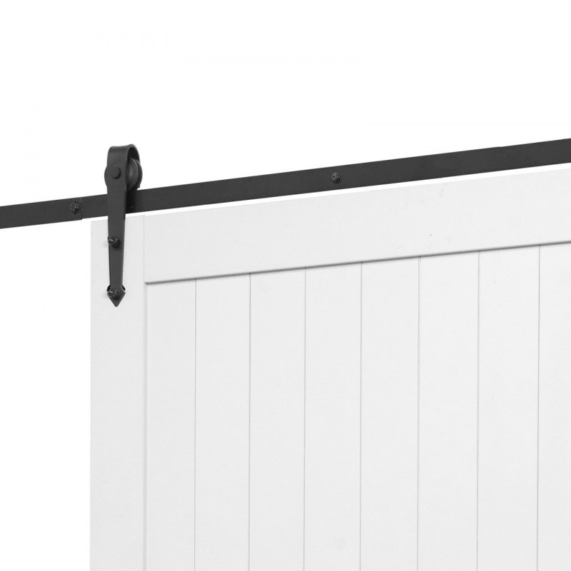 Porte de grange coulissante avec quincaillerie 84 po, 48 po x 84 po