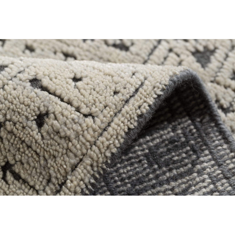 Bahri Wool Southwestern Area Rug, Rectangle 10' x 14'