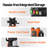 4200psi Max 3.0 Gpm Electric High Pressure Washer, Power Washer With Hose Reel, Car Wash Machine With 4 Quick Connect Nozzles, Foam Cannon, For Cars, Patios, And Floor Cleaning