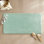 1 tapis de salle de bain réversible 100% coton touffeté 3000 g / m² 17 x 24 po PCS