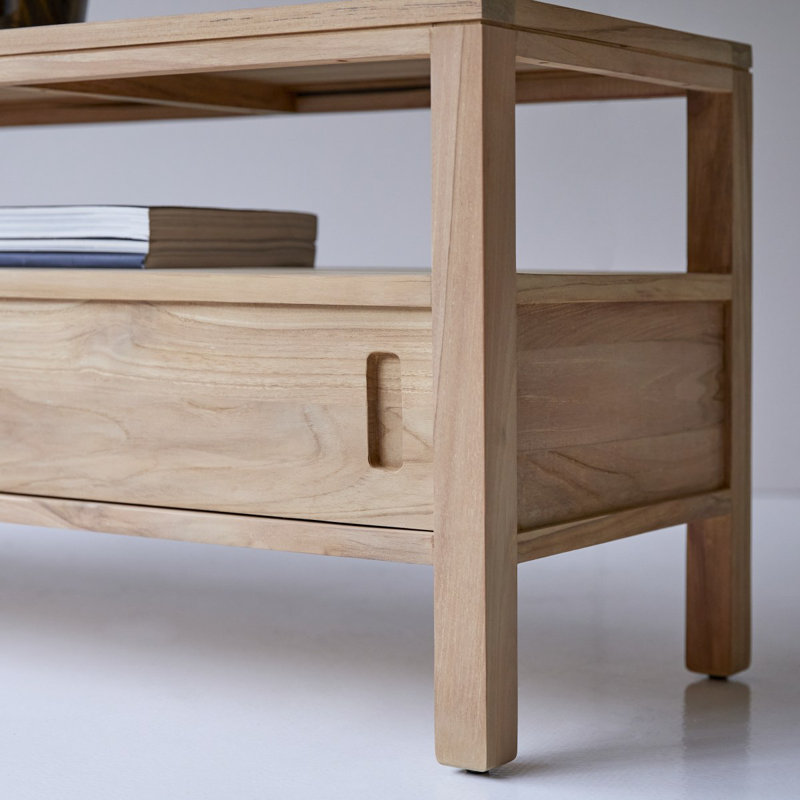 Anton Unfinished TV Stand, 19.69"H x 51.18"L x 15.75"W