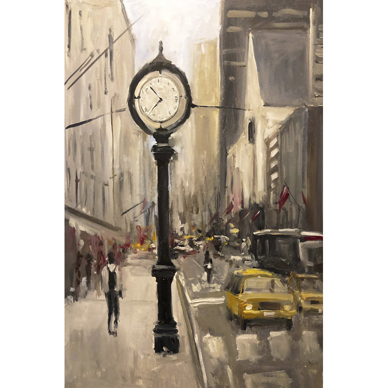 City Time by Allayn Stevens - Wrapped Canvas Print, 45.72cm H x 30.48cm W x 3.8cm D