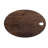 Oval Wood Charcuterie Or Cutting Board With Handle